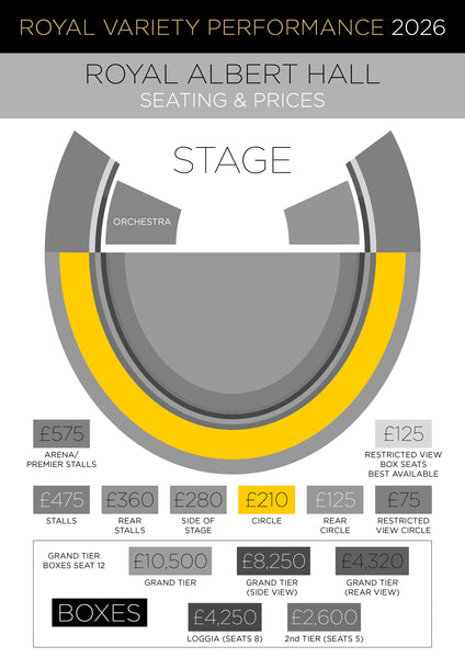 Show and Aftershow Party Ticket Packages