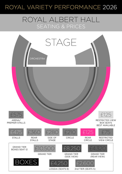 Show and Aftershow Party Ticket Packages