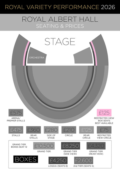 Show and Aftershow Party Ticket Packages