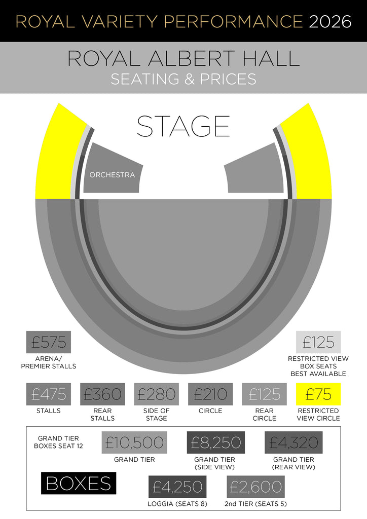 Show and Aftershow Party Ticket Packages