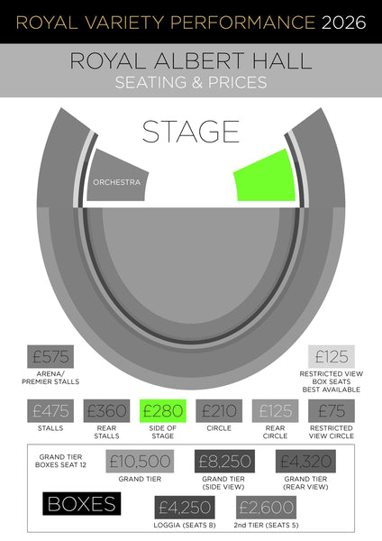 Show and Aftershow Party Ticket Packages